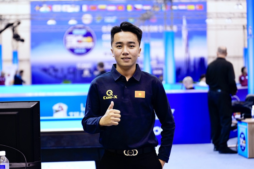 Cơ thủ Việt thăng hoa, tiếp tục giấc mơ World Cup - Ảnh 1.