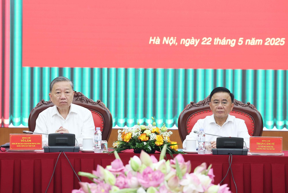 Tổng Bí thư Tô Lâm làm việc với Ủy ban Kiểm tra Trung ương - Ảnh 3.