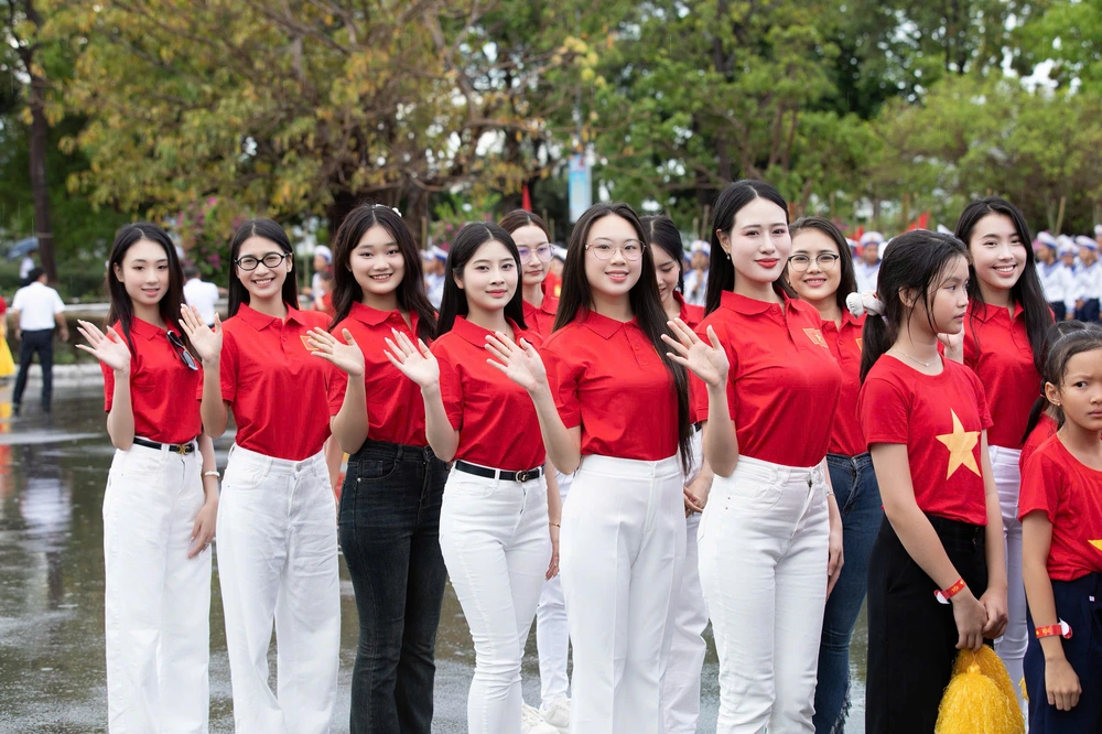 Top 40 thí sinh Hoa hậu Biển đảo Việt Nam 2025 tham gia chuỗi hoạt động ý nghĩa, lan tỏa tình yêu biển đảo - Ảnh 2.
