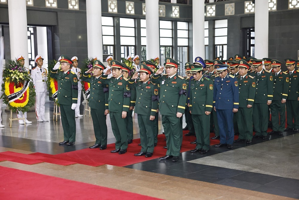 Lễ Quốc tang nguyên Chủ tịch nước Trần Đức Lương - Ảnh 35.