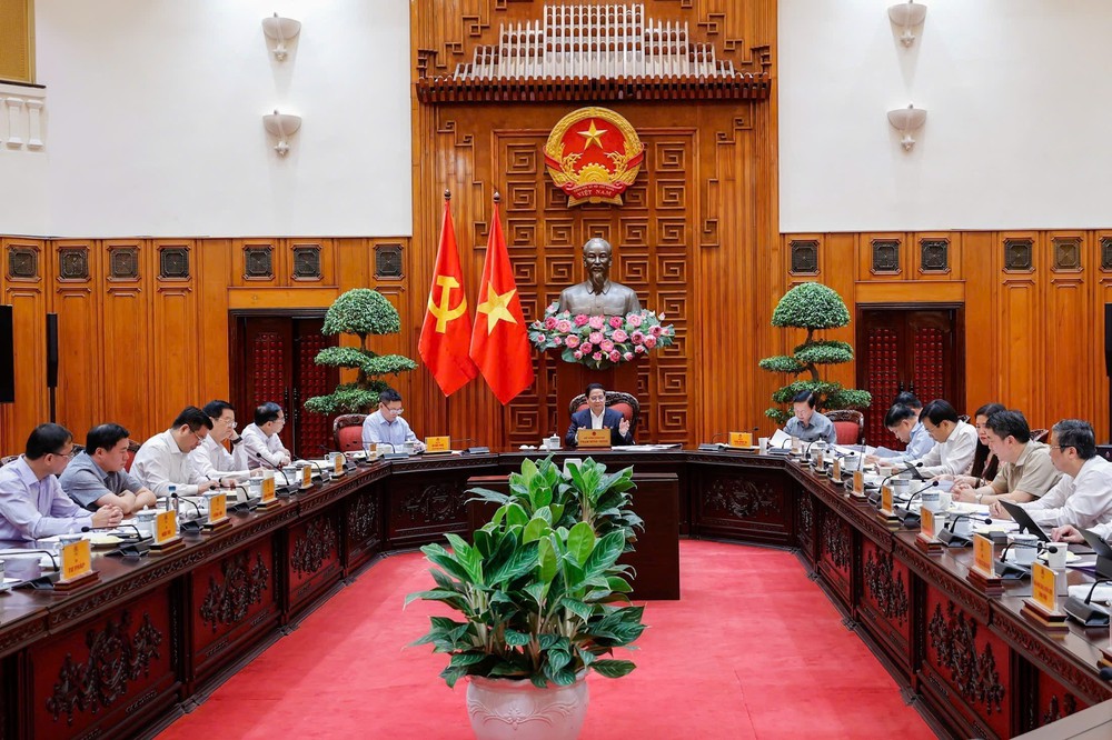 Thủ tướng Phạm Minh Chính: Tiếp tục đàm phán thuế quan với Hoa Kỳ trên nguyên tắc lợi ích hài hòa, rủi ro chia sẻ - Ảnh 1.