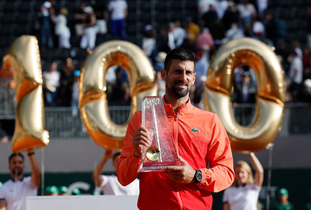 Novak Djokovic đạt mốc 100 danh hiệu: Cú hích cực lớn cho Roland Garros - Ảnh 1.