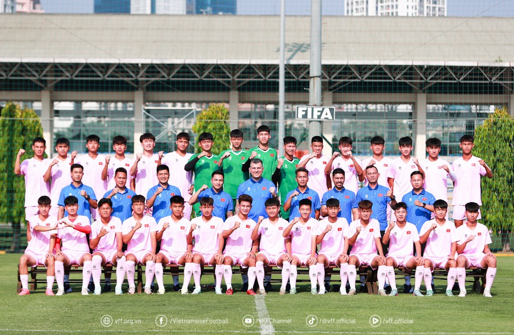U16 Việt Nam gút danh sách, sắp đọ sức với những đối thủ mạnh tại Trung Quốc - Ảnh 1.