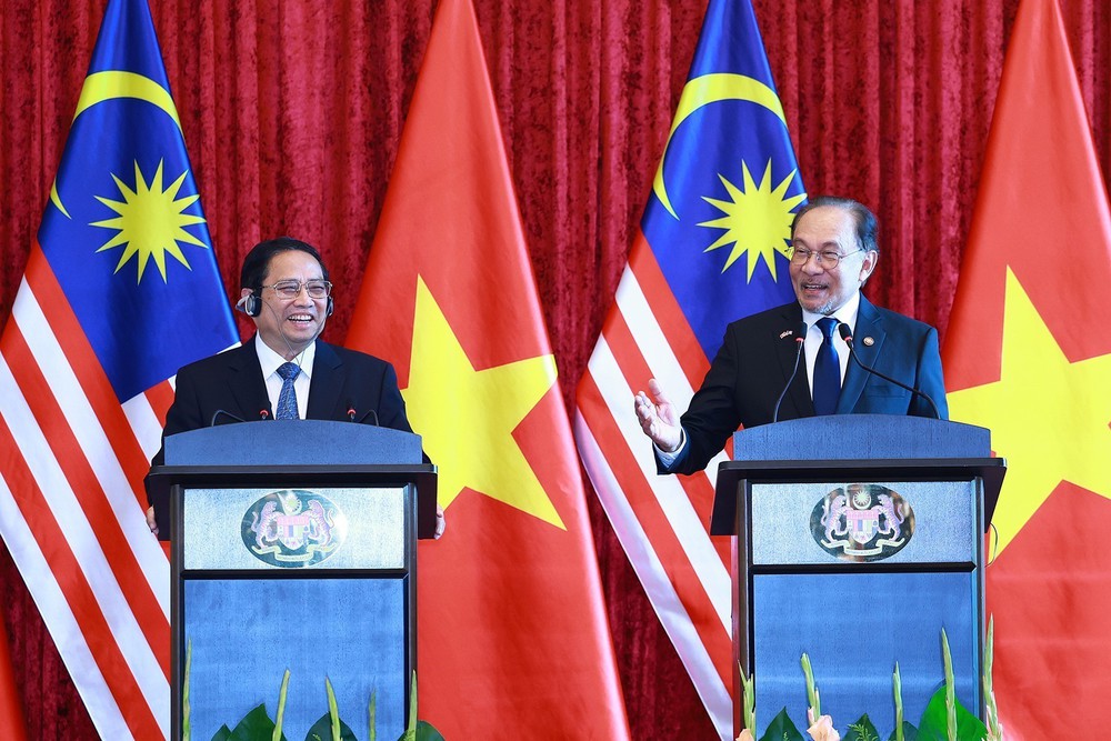 Việt Nam và Malaysia nhất trí nâng tầm hợp tác chiến lược - Ảnh 1.