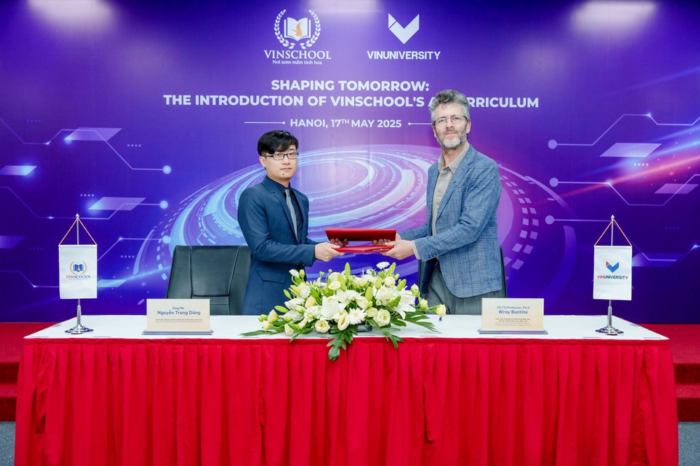 Vinschool triển khai chương trình giáo dục trí tuệ nhân tạo toàn diện từ mầm non đến lớp 12 - Ảnh 2.