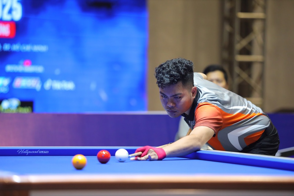 Nhà vô địch SEA Games lập kỷ lục series 17 điểm tại vòng loại giải billiards quốc tế  - Ảnh 2.
