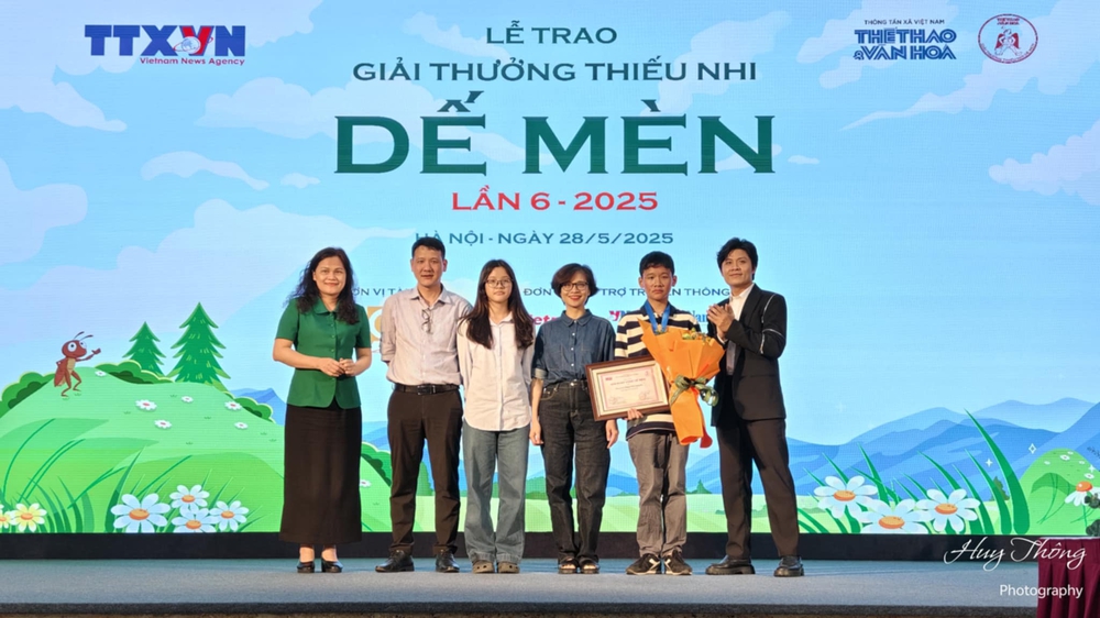 Trực tiếp Lễ trao Giải thưởng Thiếu nhi Dế Mèn lần 6 - 2025  - Ảnh 2.