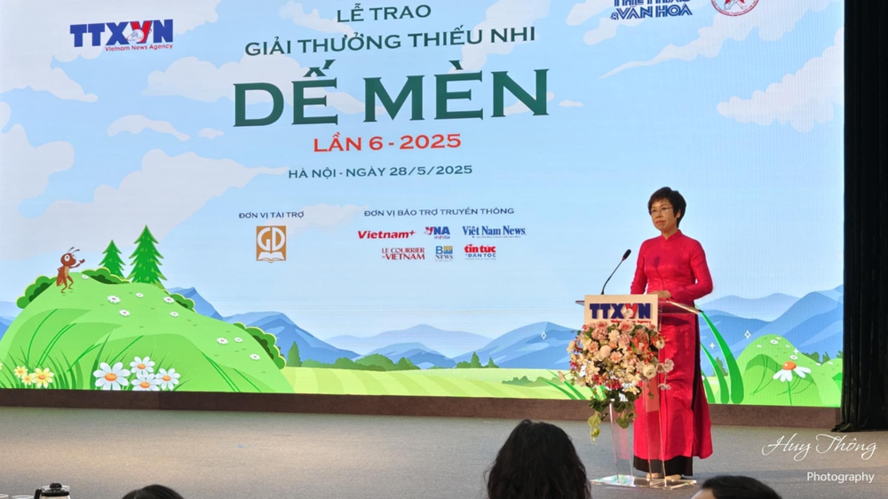 Trực tiếp Lễ trao Giải thưởng Thiếu nhi Dế Mèn lần 6 - 2025  - Ảnh 2.
