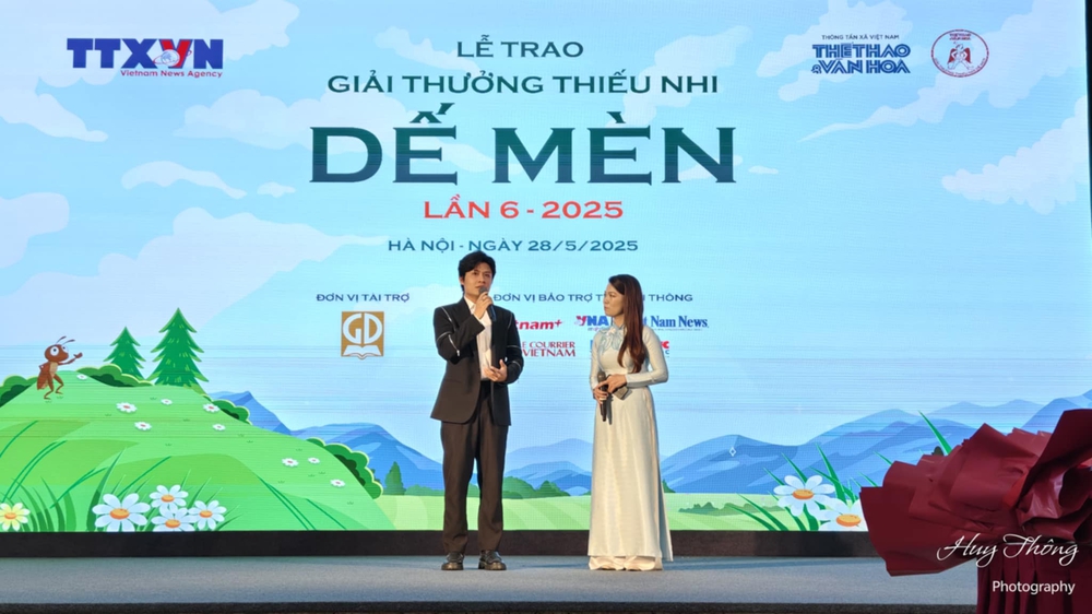 Trực tiếp Lễ trao Giải thưởng Thiếu nhi Dế Mèn lần 6 - 2025  - Ảnh 4.