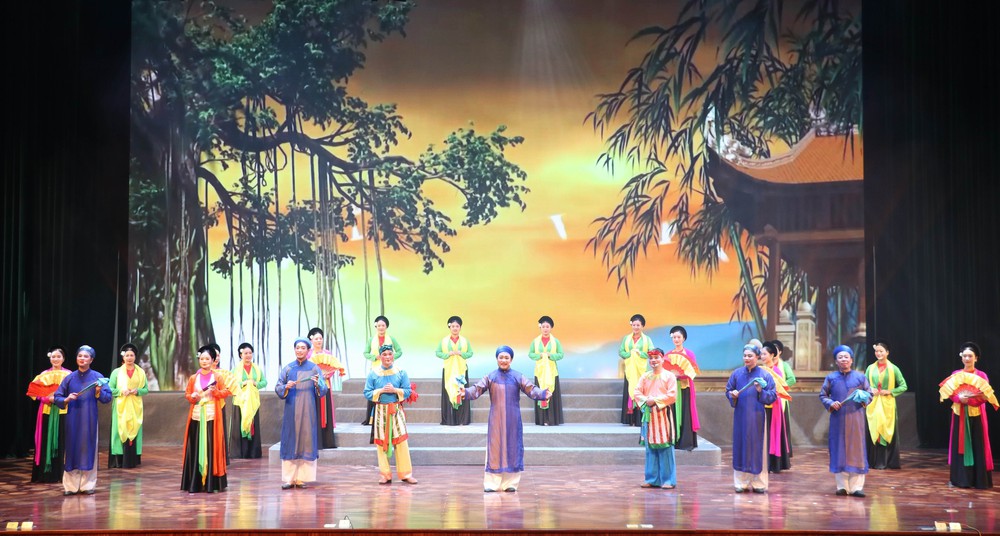 Hà Nội: Giữ lửa cho Hội hát chèo tàu Tổng Gối - Ảnh 1.