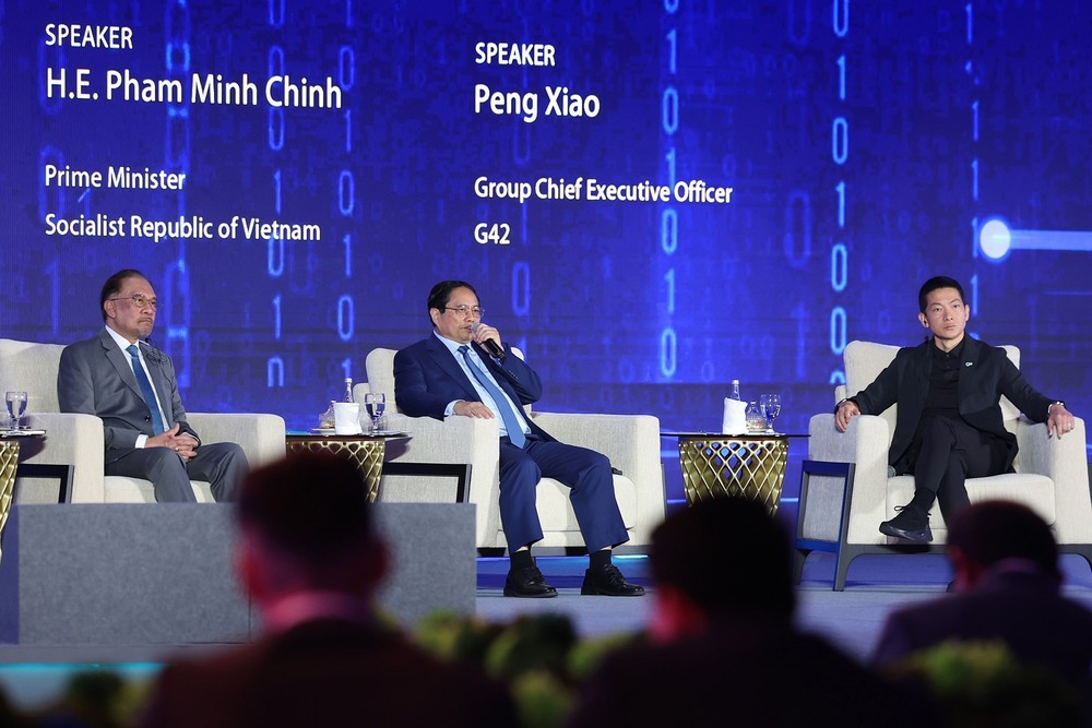 Hội nghị Cấp cao ASEAN: Thủ tướng Phạm Minh Chính và Thủ tướng Malaysia dự thảo luận về trí tuệ nhân tạo - Ảnh 5.