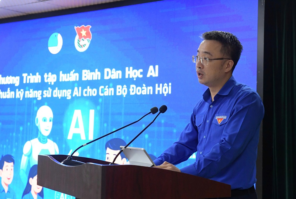 Hơn 2 triệu thanh niên được tập huấn miễn phí kỹ năng sử dụng trí tuệ nhân tạo - Ảnh 2.