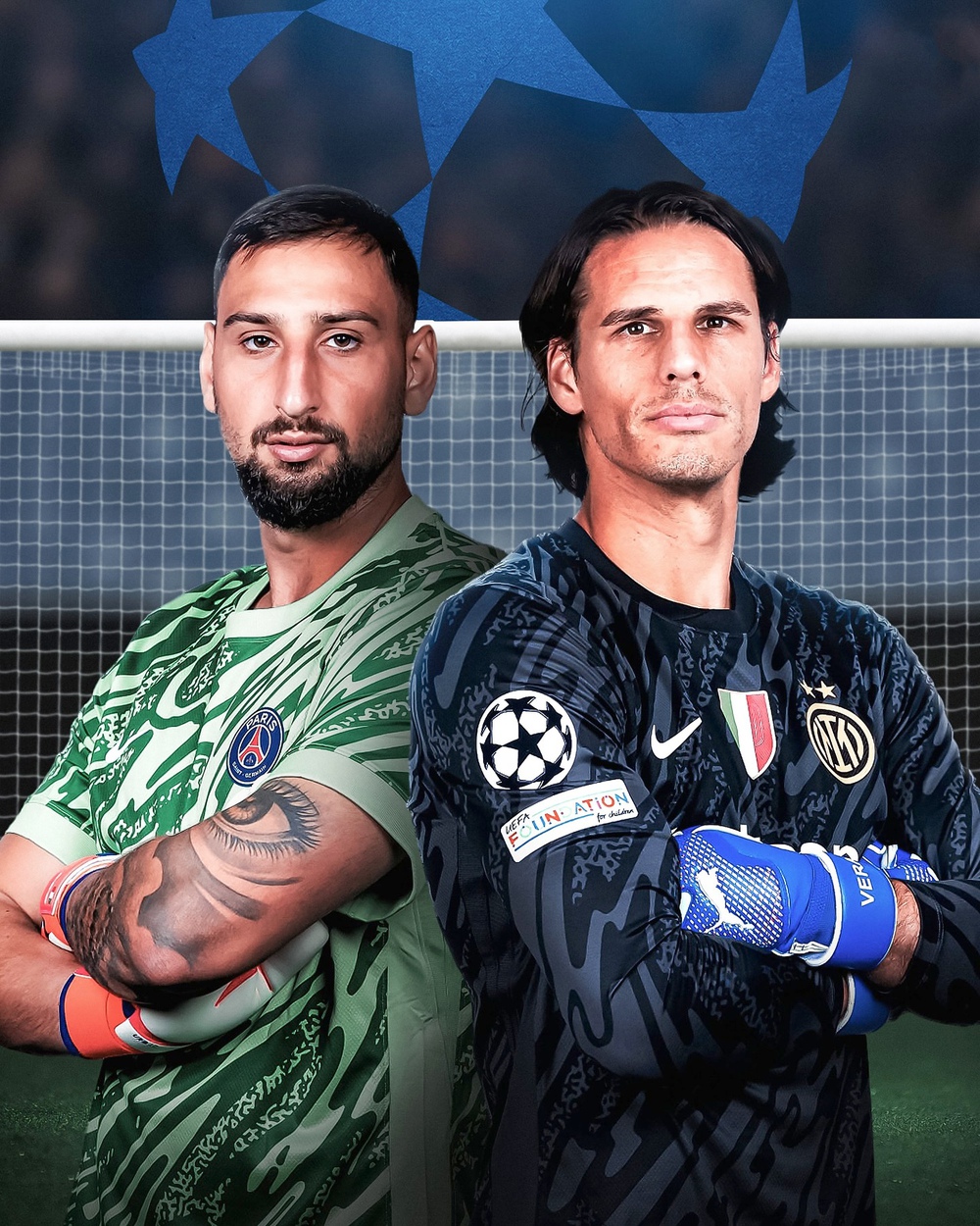 Gigio Donnarumma đối đầu Yann Sommer: Những chủ nhân xứng đáng của ngai vàng - Ảnh 1.