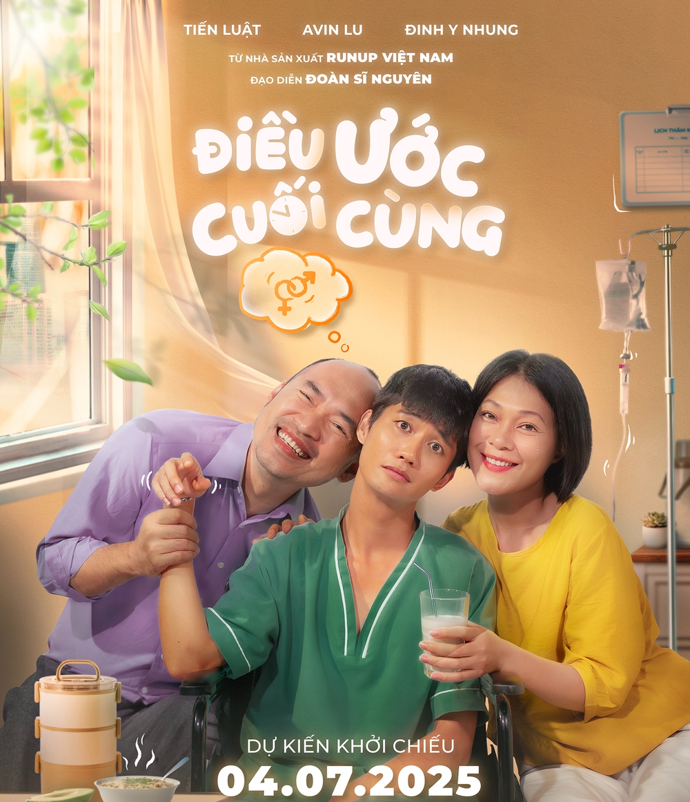 Tiến Luật - Đinh Y Nhung vào vai cha mẹ trong 'Điều ước cuối cùng', hứa hẹn lấy nước mắt khán giả - Ảnh 1.