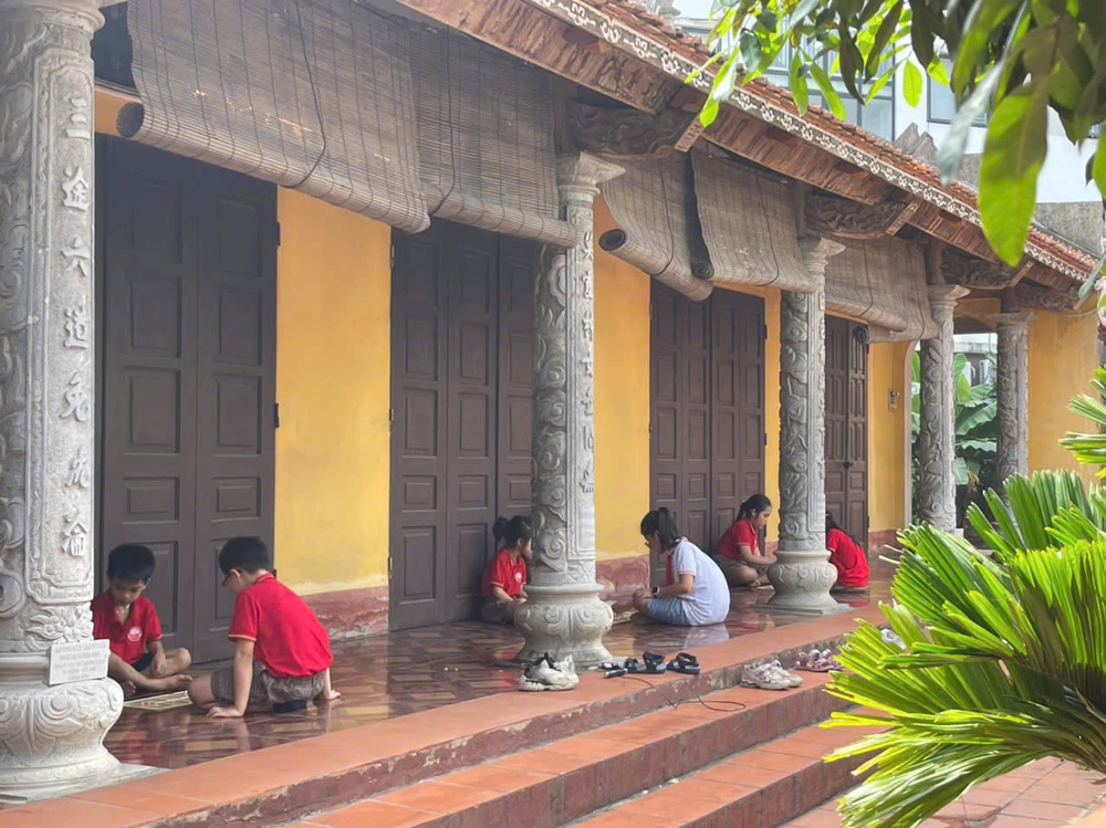 Hiệu trưởng, nhà thơ, Phụ huynh và Học Sinh cùng lan tỏa Trò chơi dân gian trong học đường - Ảnh 8.