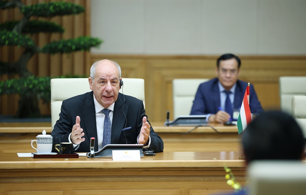 Thủ tướng Phạm Minh Chính hội kiến Tổng thống Hungary Sulyok Tamas - Ảnh 7.