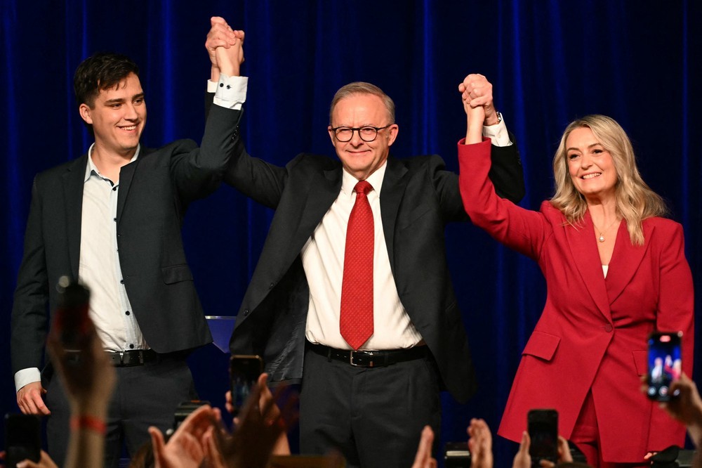 Bầu cử Australia: Thủ tướng Anthony Albanese phát biểu mừng chiến thắng - Ảnh 1.