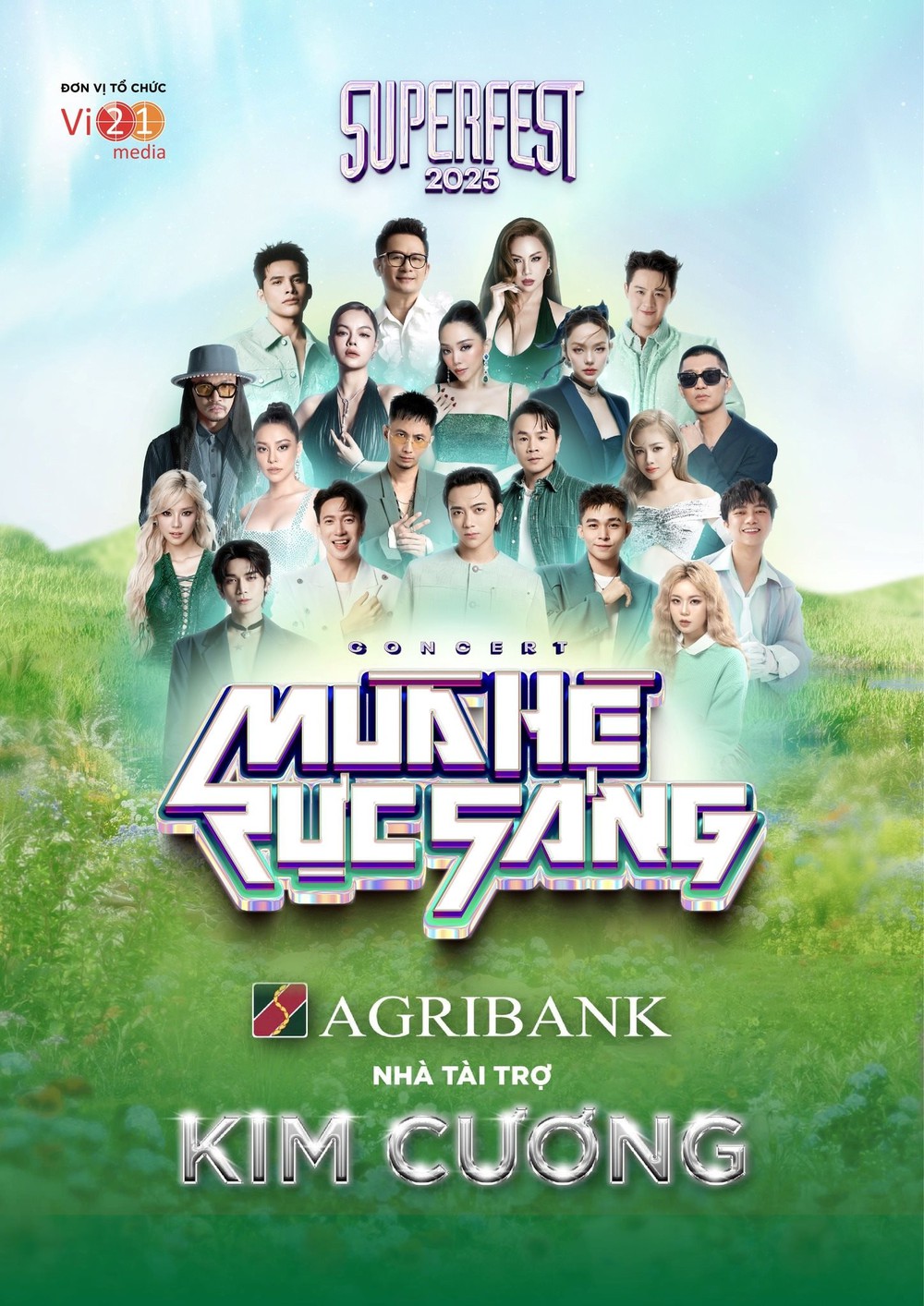 Agribank đồng hành cùng Superfest – đại nhạc hội âm nhạc lớn nhất mùa hè 2025 - Ảnh 1.