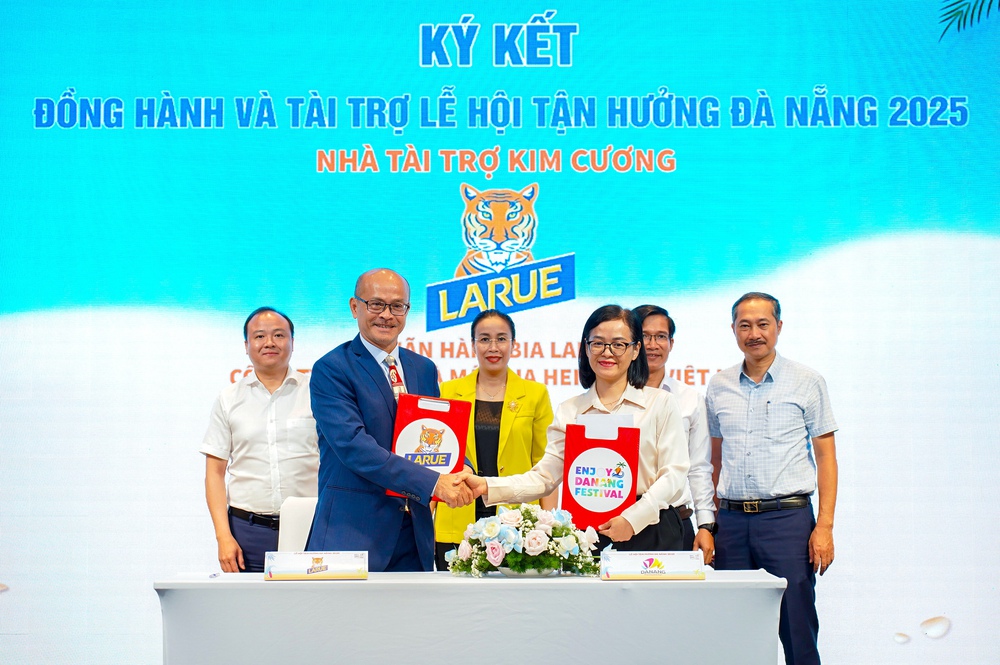 Larue tiếp tục đồng hành lễ hội tận hưởng đà nẵng 2025 - Ảnh 1.
