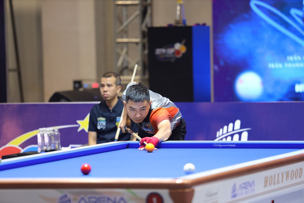 Trần Quyết Chiến ngược dòng ngoạn mục, giành vé vào bán kết giải billiards carom 3 băng quốc tế - Ảnh 2.