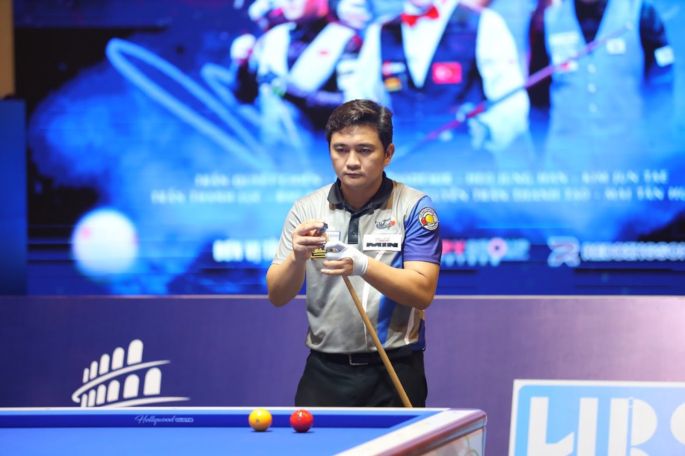 Trần Quyết Chiến ngược dòng ngoạn mục, giành vé vào bán kết giải billiards carom 3 băng quốc tế - Ảnh 3.