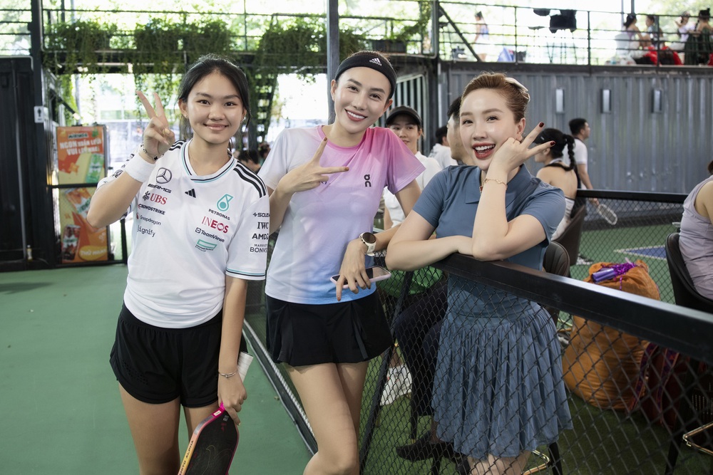 Dàn sao Việt hào hứng, chơi hết sức tại giải thi đấu Pickleball - Ảnh 3.