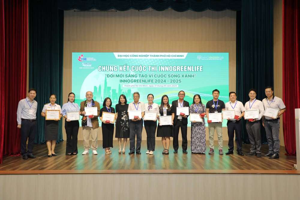 Chung kết cuộc thi Đổi mới Sáng tạo Khởi nghiệp Innogreen Life 2024 - Ảnh 2.