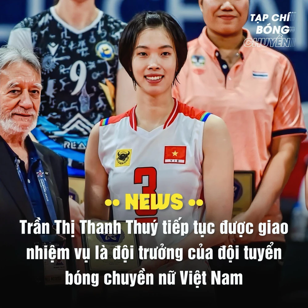 Trần Thị Thanh Thúy nhận quyết định từ HLV Tuấn Kiệt trước loạt giải đấu lớn - Ảnh 1. Trần Thị Thanh Thúy nhận quyết định từ HLV Tuấn Kiệt trước loạt giải đấu lớn - Ảnh 1.