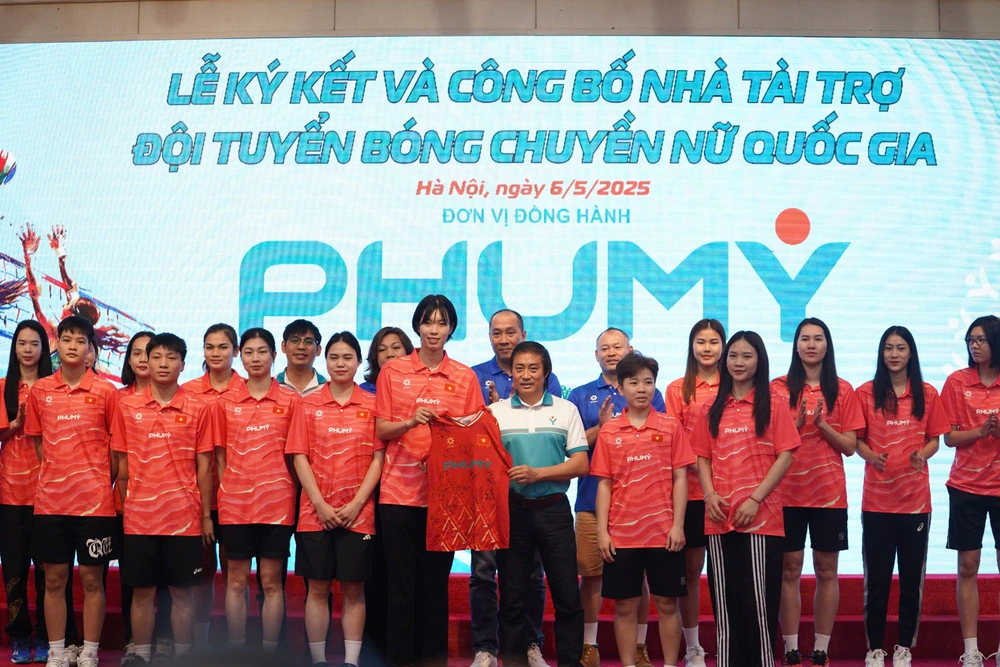 Đội tuyển bóng chuyền nữ Việt Nam có nhà tài trợ đồng hành - Ảnh 2.