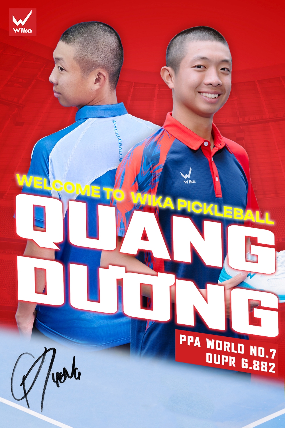 'Thần đồng' Quang Dương chính thức gia nhập team pickleball mang thương hiệu Việt Nam - Ảnh 1.