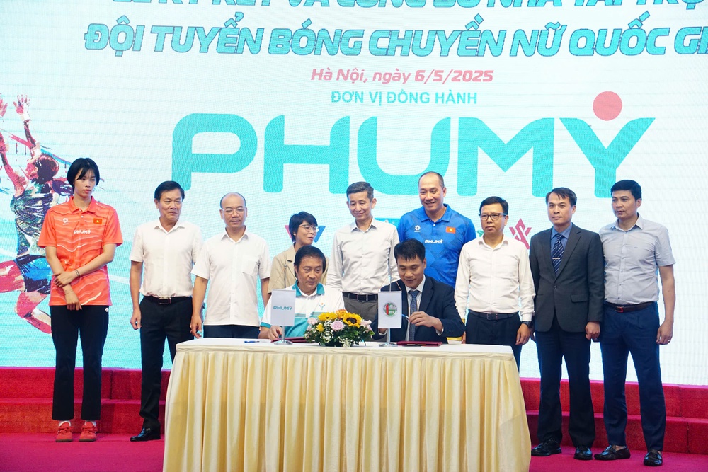 Đội tuyển bóng chuyền nữ Việt Nam có nhà tài trợ đồng hành - Ảnh 3.