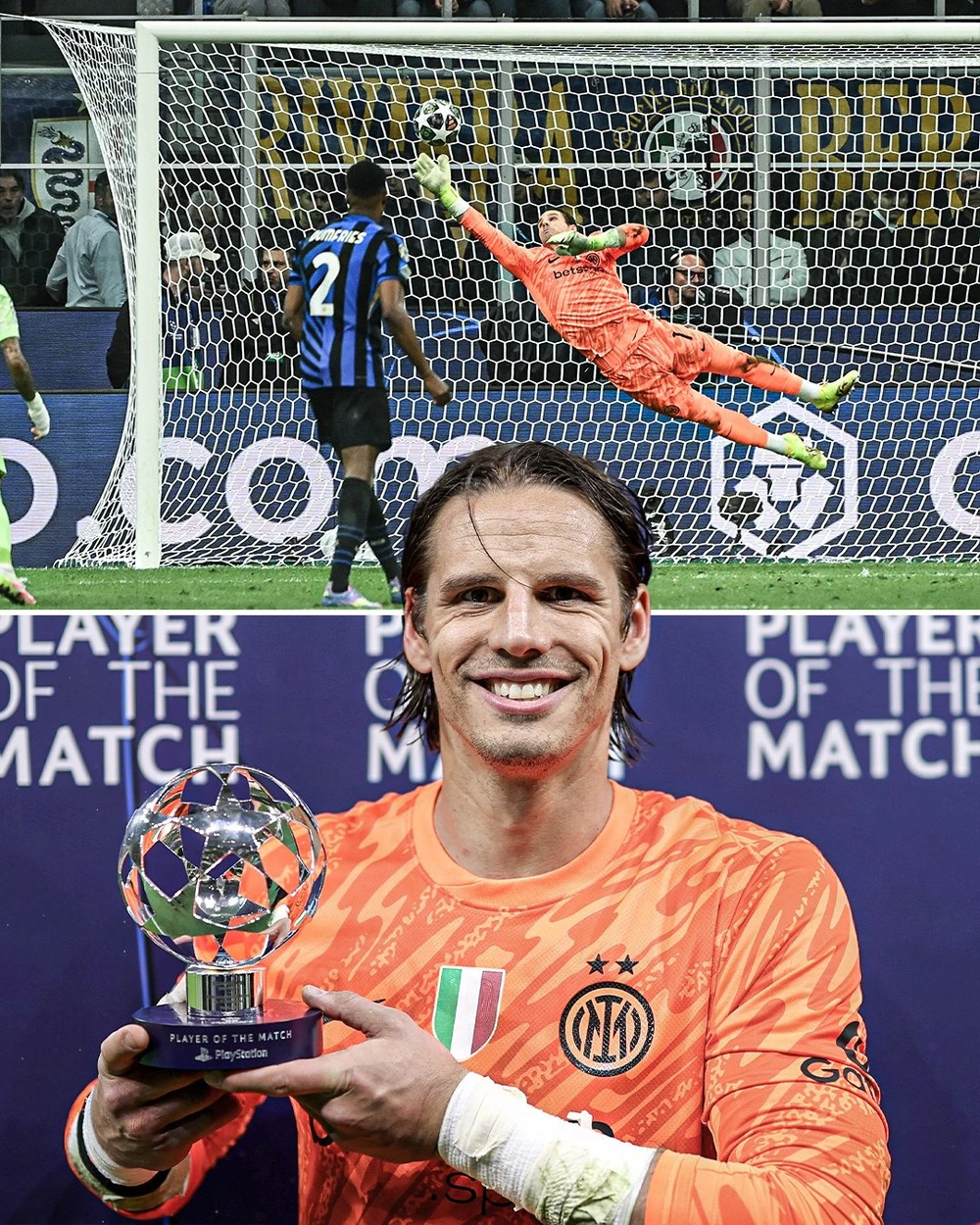 Màn trình diễn siêu đẳng của Yann Sommer trước Barcelona - Ảnh 2. Màn trình diễn siêu đẳng của Yann Sommer trước Barcelona - Ảnh 2.