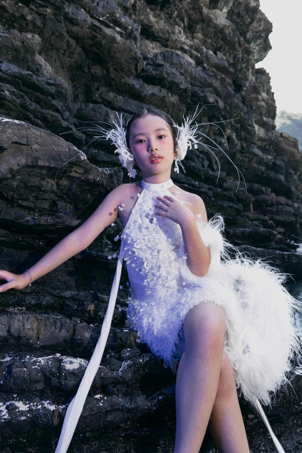 Người mẫu nhí Bảo Hân &quot;lột xác&quot; trên sàn diễn The New Generation of Models - Ảnh 1.