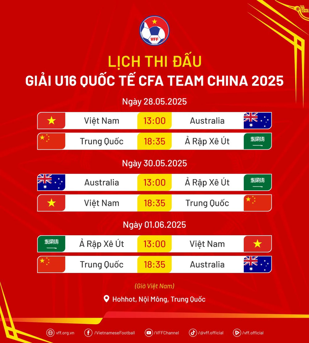 HLV Roland chốt danh sách U16 Việt Nam dự giải đấu có Australia, Trung Quốc và Saudi Arabia - Ảnh 3.