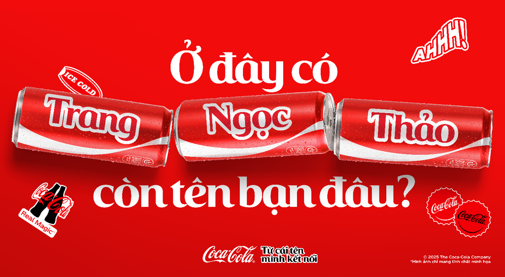 Coca-Cola tái khởi động chiến dịch "share a coke" - Ảnh 1. Coca-Cola tái khởi động chiến dịch "share a coke" - Ảnh 1.