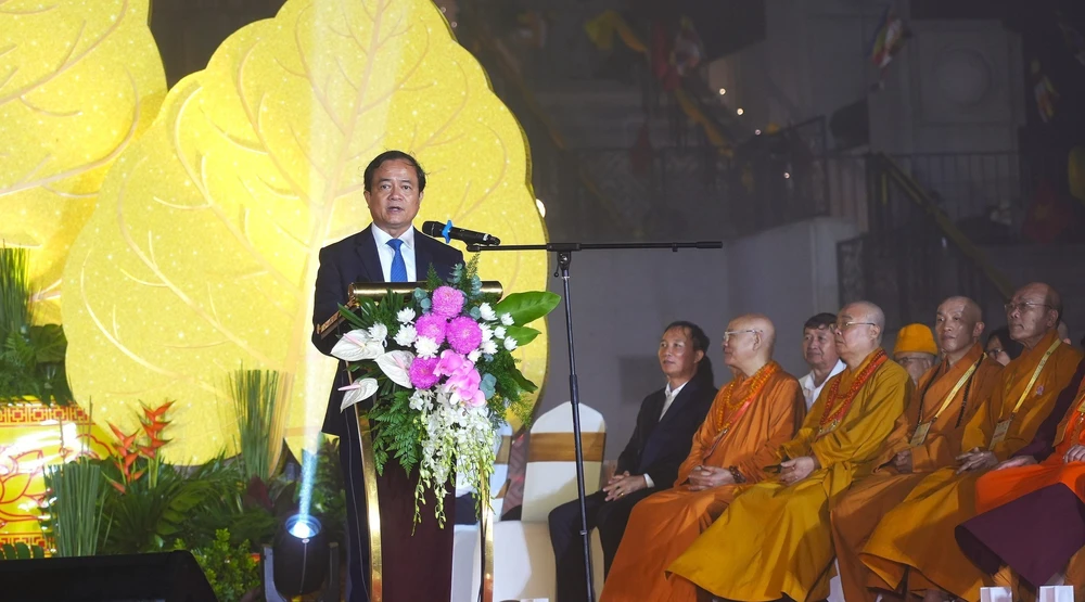 Đại lễ Phật đản Liên hợp quốc - Vesak 2025: Cầu nguyện hòa bình thế giới và trồng 108 cây Bồ Đề tại núi Bà Đen - Tây Ninh - Ảnh 6. Đại lễ Phật đản Liên hợp quốc - Vesak 2025: Cầu nguyện hòa bình thế giới và trồng 108 cây Bồ Đề tại núi Bà Đen - Tây Ninh - Ảnh 6.