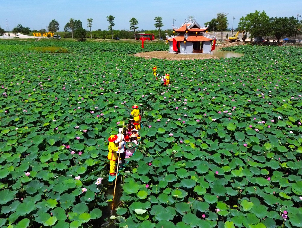 Hải Dương: Lan tỏa nét văn hóa “Trà sen Kiếp Bạc” - Ảnh 2. Hải Dương: Lan tỏa nét văn hóa “Trà sen Kiếp Bạc” - Ảnh 2.