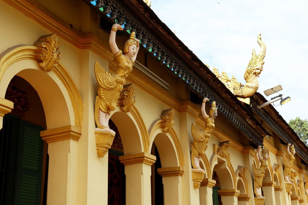 Ngôi chùa cổ nghìn năm ở Trà Vinh - Ảnh 9. Ngôi chùa cổ nghìn năm ở Trà Vinh - Ảnh 9.