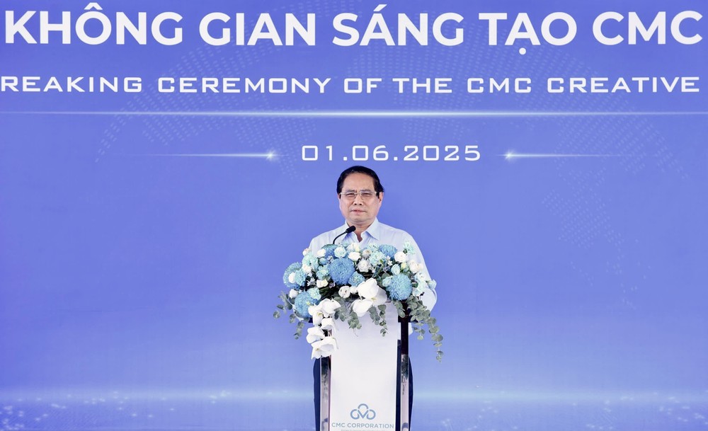 Thủ tướng Phạm Minh Chính: Tổ hợp không gian sáng tạo CMC phải là nơi hội tụ, lan tỏa văn hóa và trí tuệ - Ảnh 1.