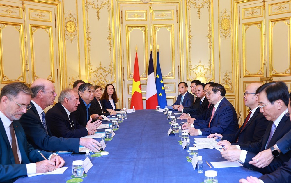 Thủ tướng Phạm Minh Chính hội đàm với Thủ tướng Pháp François Bayrou - Ảnh 9.