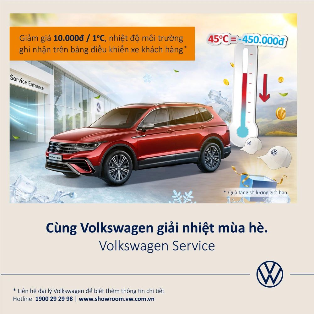 Volkswagen giới thiệu dịch vụ bảo dưỡng mùa nóng đầu tiên tại Việt Nam - Ảnh 1.