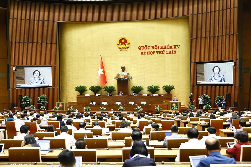 Kỳ họp thứ 9 Quốc hội khóa XV: Thực hiện đồng bộ, quyết liệt các giải pháp về sắp xếp, kiện toàn tổ chức bộ máy - Ảnh 1.