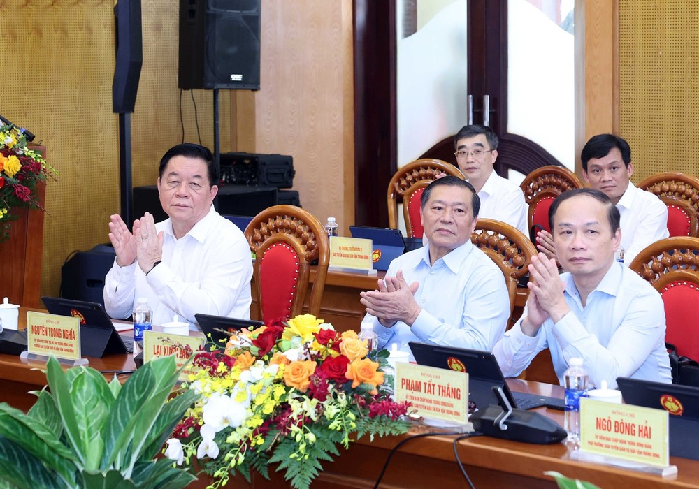 Tổng Bí thư Tô Lâm làm việc với Ban Tuyên giáo và Dân vận Trung ương - Ảnh 11.