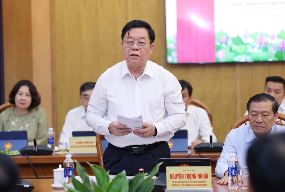 Tổng Bí thư Tô Lâm làm việc với Ban Tuyên giáo và Dân vận Trung ương - Ảnh 3.