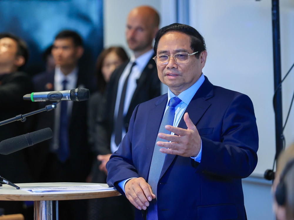 Thủ tướng Phạm Minh Chính: Việt Nam mãi mãi là người bạn chung thuỷ, đồng hành cùng Thụy Điển - Ảnh 1.