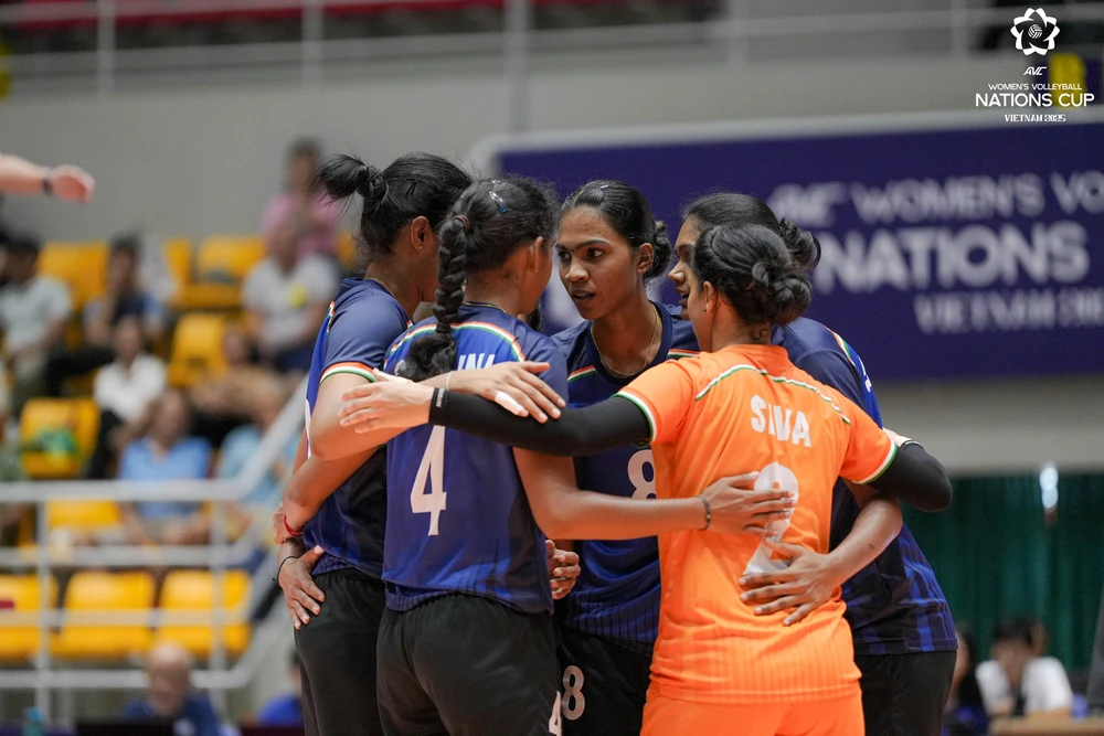 Ấn Độ giành chiến thắng đầu tiên ở AVC Nations Cup 2025