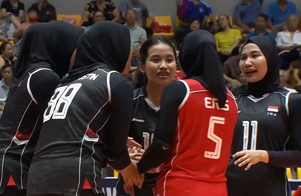 Indonesia tranh hạng 5 ở AVC Nations Cup 2025