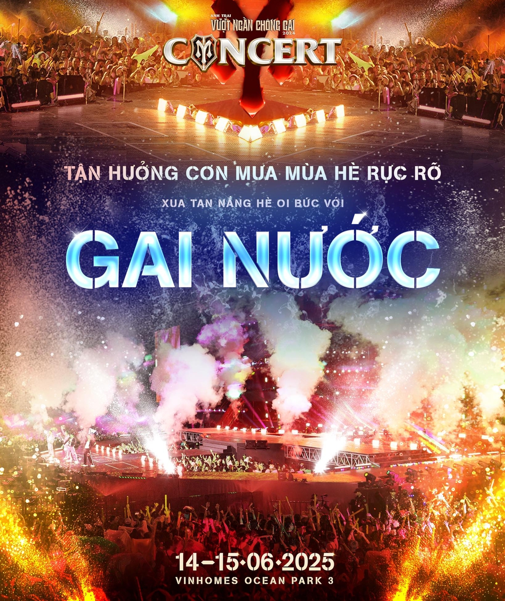 Concert 'Anh Trai Vượt Ngàn Chông Gai' mang cơn mưa cảm xúc 'Gai Nước' đến khán giả Thủ đô - Ảnh 2.