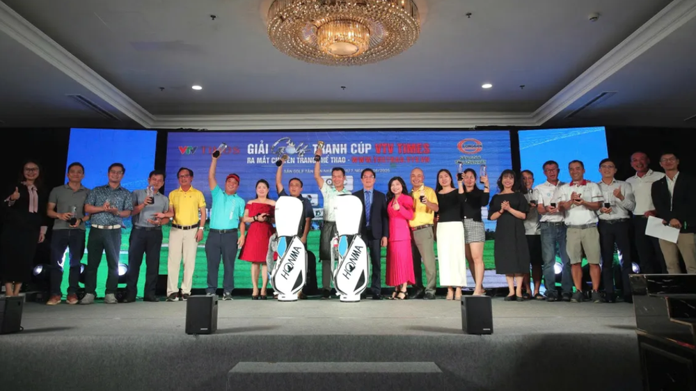 144 golfer tranh tài Giải golf VTV Times - Ảnh 1.