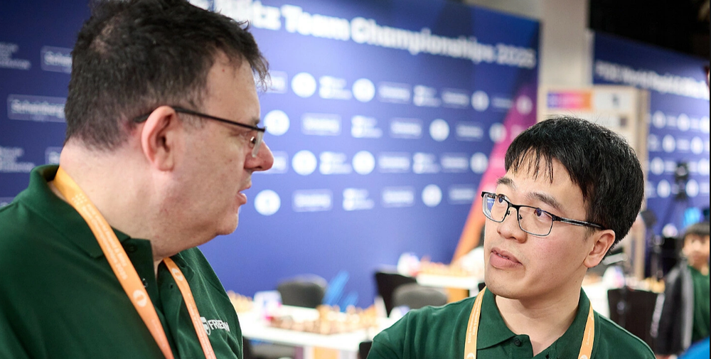 Lê Quang Liêm giành HCV tại giải cờ nhanh đồng đội thế giới 2025